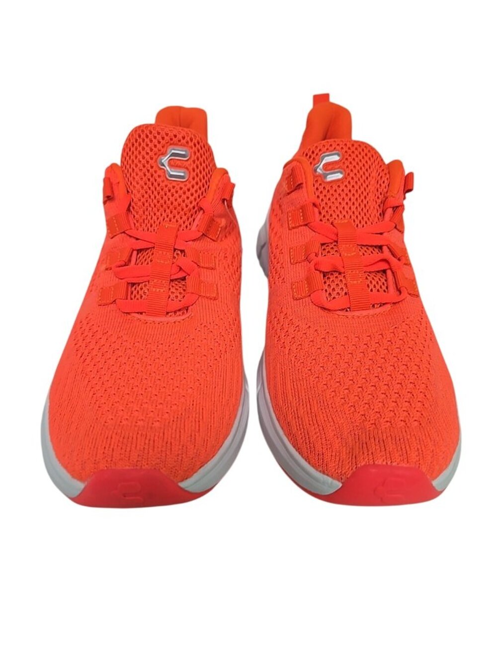 Charly Women’s Low-Cut Tennis Athletic Sneakers 1040974 Coral White Size 8M - Picture 5 of 8
